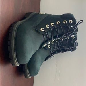 Teal Timberlands